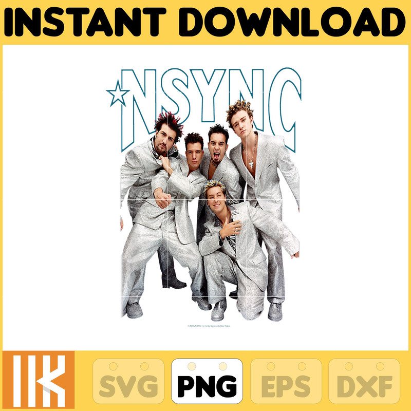 Nsync Png, In my Nsync Reunion Era Png, NSync Album Cover Png, NSync Era Png, Nsync Boy Band 90s Png (14).jpg