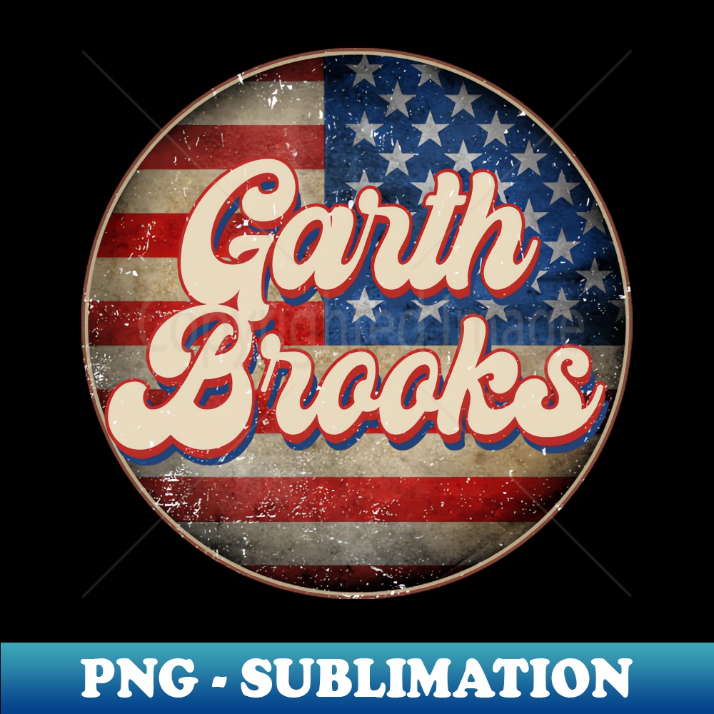 XS-20231024-461_American Flag Personalized Garth Proud Name Brooks Birthday 4467.jpg