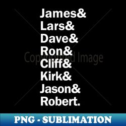 funny names x metallica extended - exclusive png sublimation download - add a festive touch to every day