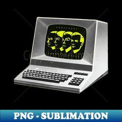 kraftwerk computer world - high-resolution png sublimation file - revolutionize your designs