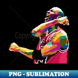 michael jordan wpap - retro png sublimation digital download - add a festive touch to every day