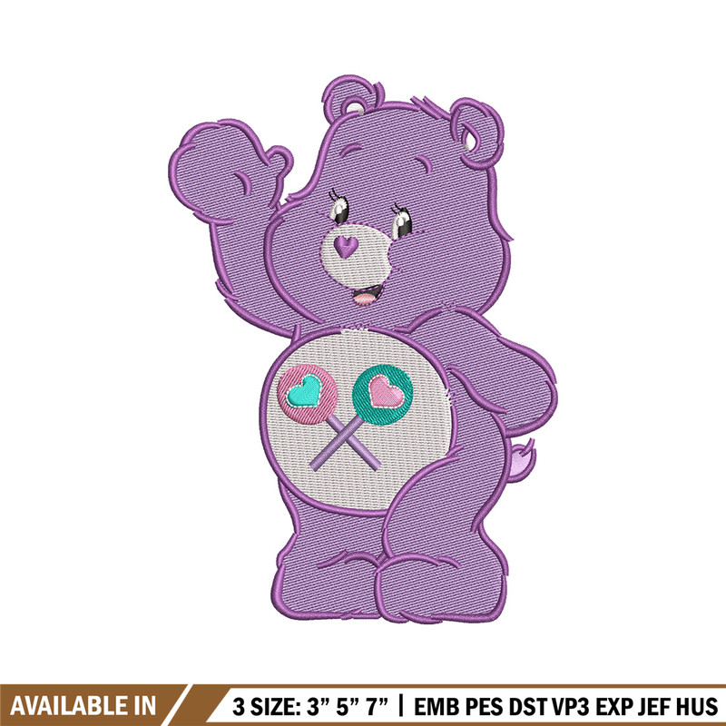 Purple bear embroidery design, Bear embroidery, Emb design, Embroidery shirt, Embroidery file, Digital download.jpg