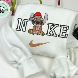 christmas embroidered sweatshirts, stitch embroidered sweatshirts, custom embroidered sweatshirts, cartoon embroidered s