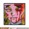 Rengoku face embroidery design, Rengoku embroidery, Anime design, Embroidery shirt, Embroidery file, Digital download.jpg