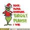 Rock Paper Scissors Throat Punch Grinch Embroidery design, Grinch Christmas Embroidery, Grinch design, Digital download.jpg