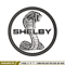 Shelby circle embroidery design, Logo embroidery, Emb design, Embroidery shirt, Embroidery file, Digital download.jpg