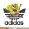 Spongebob adidas Embroidery Design, Adidas Embroidery, Embroidery File, Brand Embroidery, Logo shirt, Digital download.jpg