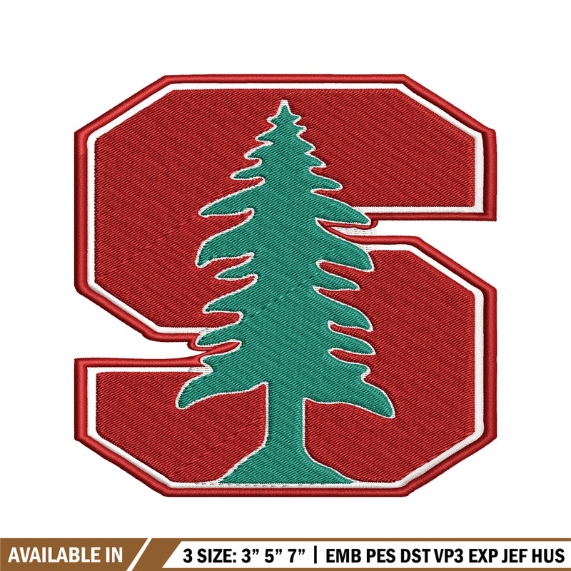 Stanford Cardinal embroidery design, Stanford Cardinal embroidery, logo Sport, Sport embroidery, NCAA embroidery..jpg