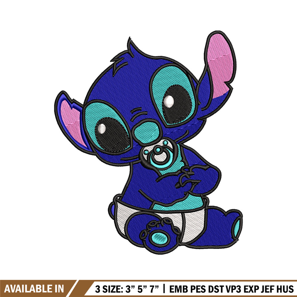 Stitch baby embroidery design, Stitch embroidery, Embroidery file, Embroidery shirt, Emb design, Digital download.jpg