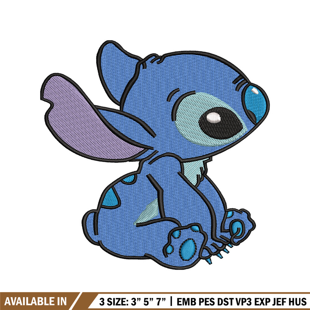 Stitch embroidery design, Stitch cartoon embroidery, cartoon design, embroidery file, logo shirt, Digital download..jpg