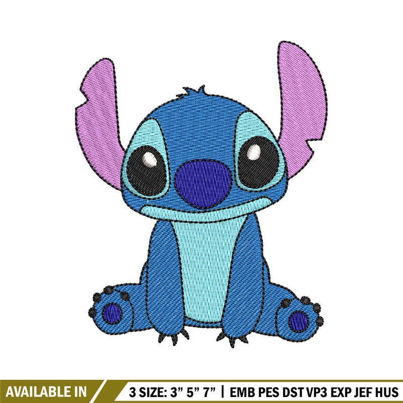 Stitch embroidery design, Stitch embroidery, logo design, Embroidery shirt, cartoon shirt, logo shirt, Instant download.jpg