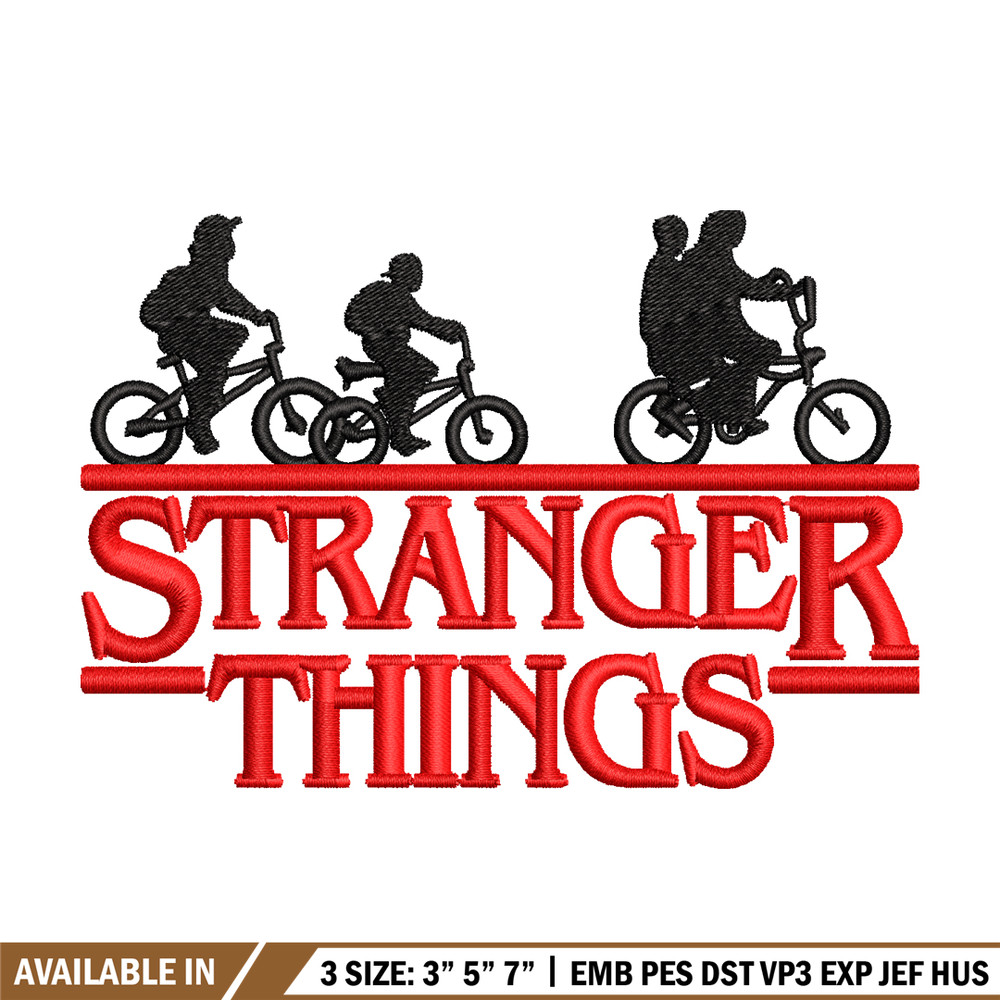Stranger Things logo embroidery design, logo embroidery, logo design, logo shirt, Embroidery shirt, Instant download.jpg