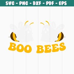 funny boo bees halloween ghost svg cutting digital file