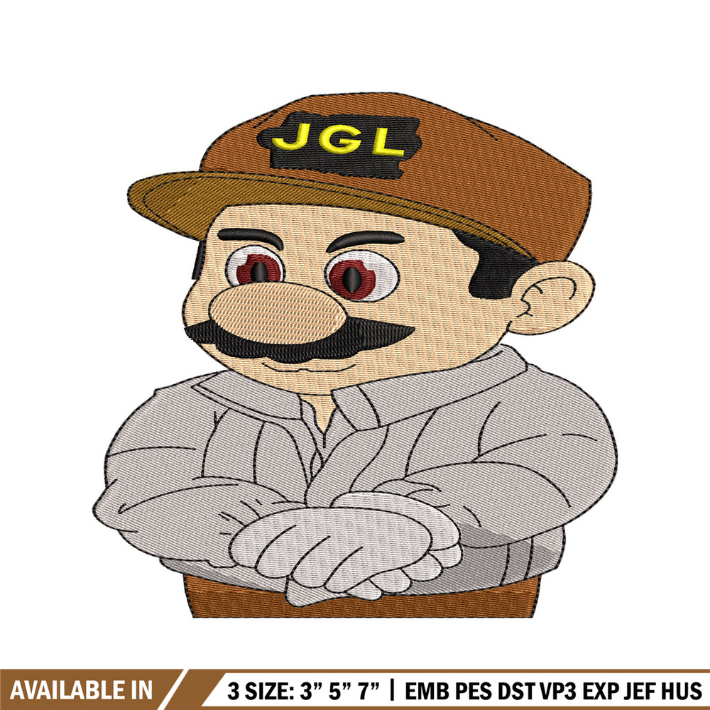 Super mario bros embroidery design, mario embroidery, embroidery file, logo design,  logo shirt, Digital download..jpg