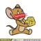 Supreme Cartoon Jerry Embroidery design, Disney cartoon Embroidery, cartoon design, Embroidery File, Digital download.jpg
