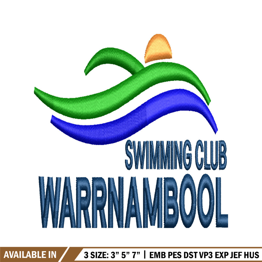 Swimming club logo embroidery design, Swimming club logo embroidery, logo design, embroidery file, Digital download.jpg
