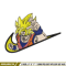 Swoosh goku embroidery design, Dragonball embroidery, Anime design, Embroidery file, Embroidery shirt, Digital download.jpg