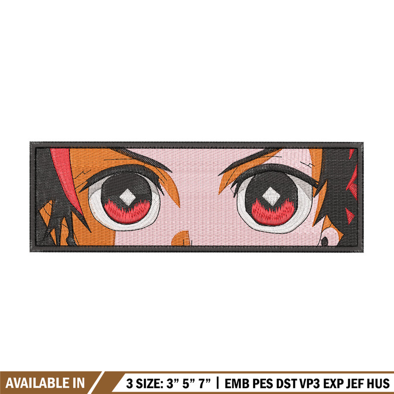 Tanjiro eyes embroidery design, Tanjiro embroidery, Anime design, Embroidery shirt, Embroidery file,Digital download.jpg