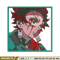 Tanjiro green embroidery design, Tanjiro embroidery, Anime design, Embroidery shirt, Embroidery file, Digital download.jpg