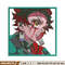 Tanjiro green embroidery design, Tanjiro embroidery, Anime design, Embroidery shirt, Embroidery file, Digital download.jpg