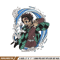 Tanjiro water breathing embroidery design, Kimetsu no Yaiba embroidery, anime design, anime shirt, Digital download.jpg