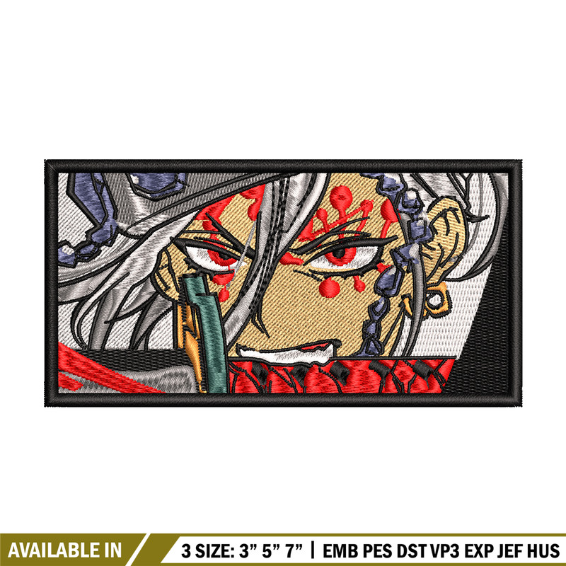 Tengen Uzui embroidery design, Kimetsu no Yaiba embroidery, embroidery file, anime design, anime shirt, Digital download.jpg