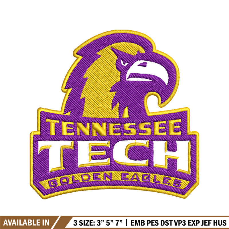 Tennessee Tech Golden Eagles embroidery design, logo embroidery, logo Sport, Sport embroidery, NCAA embroidery..jpg