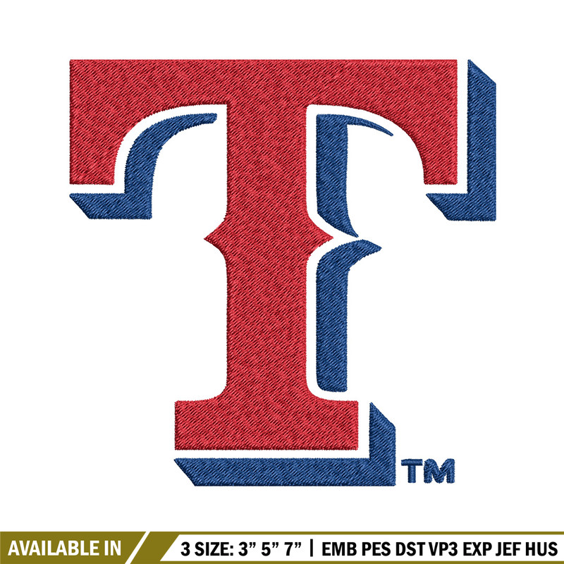 Texas Rangers logo Embroidery, MLB Embroidery, Sport embroidery, Logo Embroidery, MLB Embroidery design..jpg