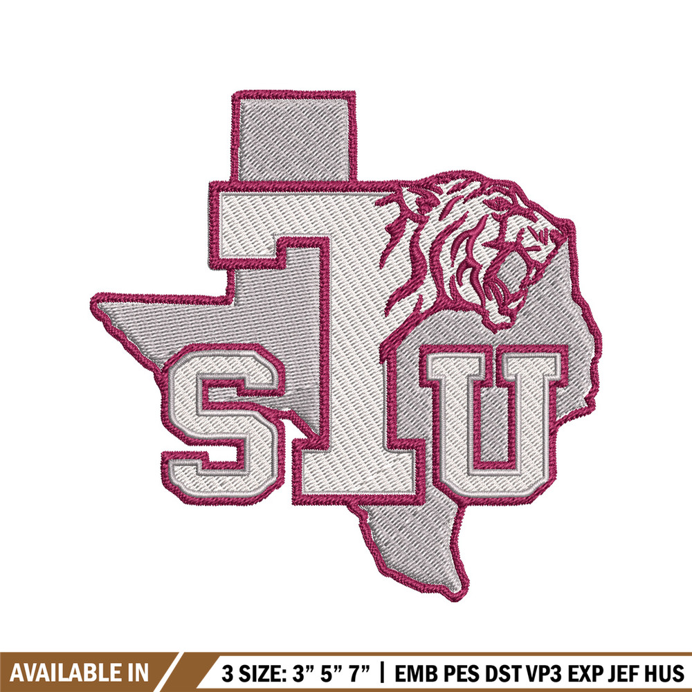 Texas Southern Tigers embroidery design, Texas Southern Tigers embroidery, logo Sport, Sport embroidery, NCAA embroidery.jpg