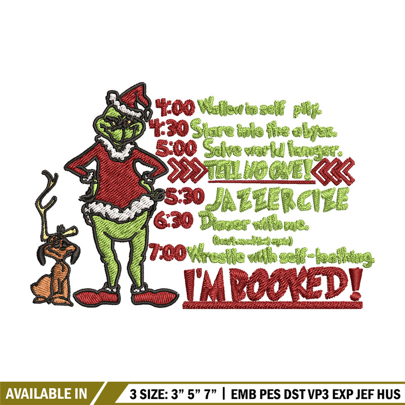 The Grinch Embroidery design, Grinch christmas Embroidery, Grinch design, Embroidery file, logo shirt, Instant download..jpg