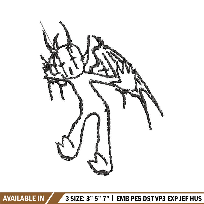 The Devil logo embroidery design, The Devil embroidery, logo design, Embroidery shirt, logo shirt, Instant download.jpg