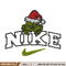 The Grinch Nike embroidery design, The Grinch embroidery, Nike design, Embroidery file, logo shirt,  Instant download..jpg