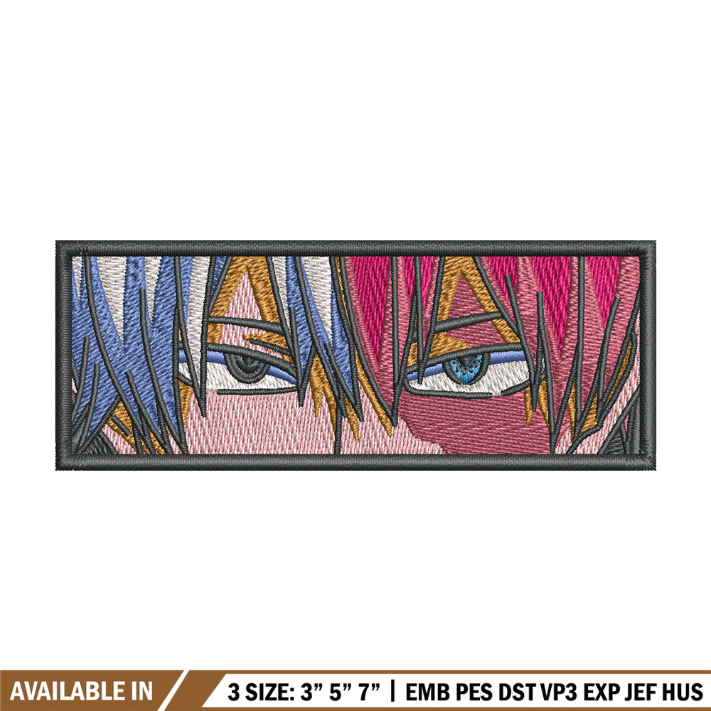 Todoroki eyes embroidery design, Mha embroidery, Embroidery shirt, Embroidery file, Anime design, Digital download.jpg