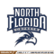 UNF Ospreys embroidery design, UNF Ospreys embroidery, logo Sport, Sport embroidery, NCAA embroidery..jpg