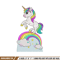 Unicorn cartoon embroidery design, Unicorn cartoon embroidery, Embroidery shirt, logo design, Instant download.jpg