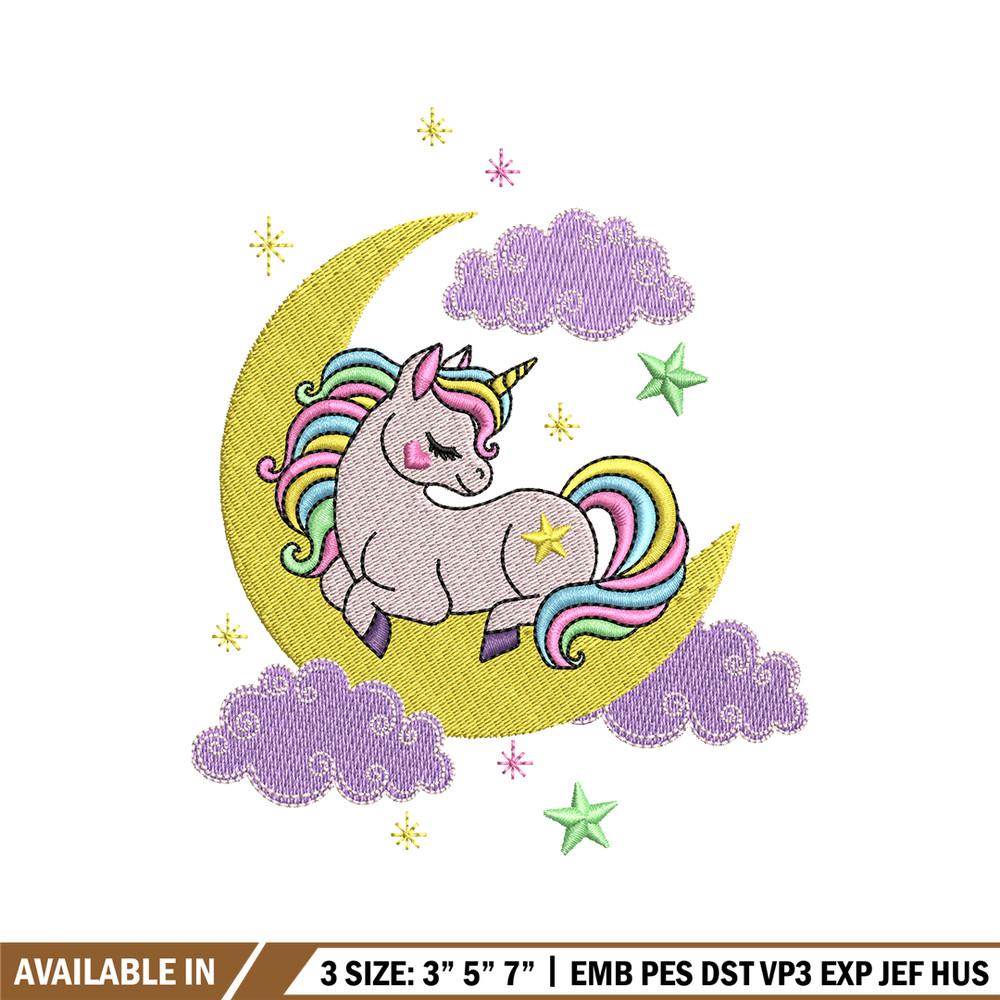Unicorn logo embroidery design, Unicorn logo embroidery, logo design, Embroidery shirt, cartoon shirt, Instant download.jpg