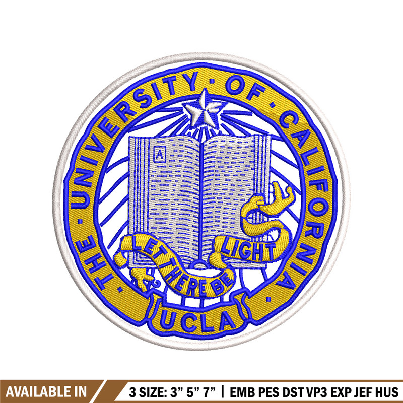 University of California embroidery design, Logo embroidery, logo design, embroidery file, logo shirt, Digital download..jpg