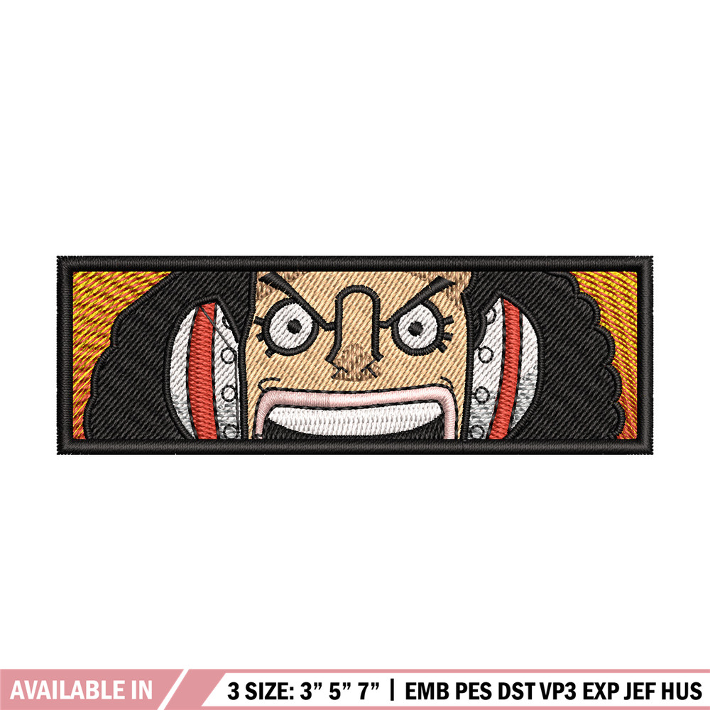 Usopp eyes embroidery design, One piece embroidery, Anime design, Embroidery shirt, Embroidery file, Digital download.jpg