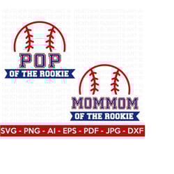 custom order - baseball birthday svg, birthday svg, family birthday shirt svg, rookie of the year ,cut files cricut