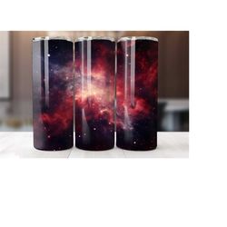 galaxy tumbler wrap, 20 oz skinny tumbler wrap, universe, outer space, straight, tapered wrap, sublimation graphics, dig