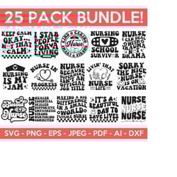 retro nurse svg bundle, nurse quotes svg, blessed nurse, nurse svg heart, nurse life, stethoscope, cut files for cricut,