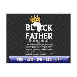 black father svg, black dad svg, afro king father svg, african american svg, daddy svg, father's day svg, african american black father svg