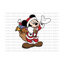 Christmas Park Mickey, Mickey Christmas Svg, Christmas Mickey Svg, Mickey Santa Png Svg, Eps, Christmas 2022 2023, Christmas Shirt Svg Dxf