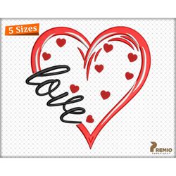 heart machine embroidery design, love heart embroidery designs, heart valentines embroidery designs, love embroidery de
