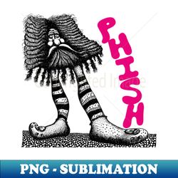 Phish - Original Psychedelic Fan Art - PNG Sublimation Digital Download - Bring Your Designs to Life