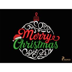 christmas ornament embroidery designs, merry christmas machine embroidery files, x mas ornament embroidery design files