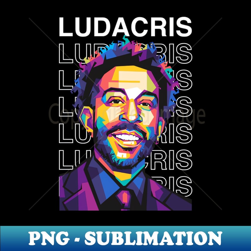 American Rapper Ludacris WPAP - Aesthetic Sublimation Digita | Inspire ...