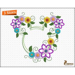 spring embroidery designs, floral spring embroidery design, hello spring embroidery designs, daisy embroidery file - ins