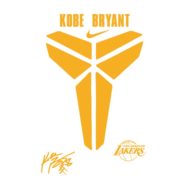 Kobe Signature Vector Kobe Bryant SVG, Kobe Bryant SVG, Kobe SVG, Baskeball Player - Inspire ...