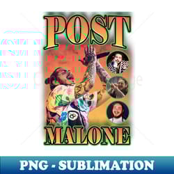 post malone - unique sublimation png download - perfect for sublimation mastery